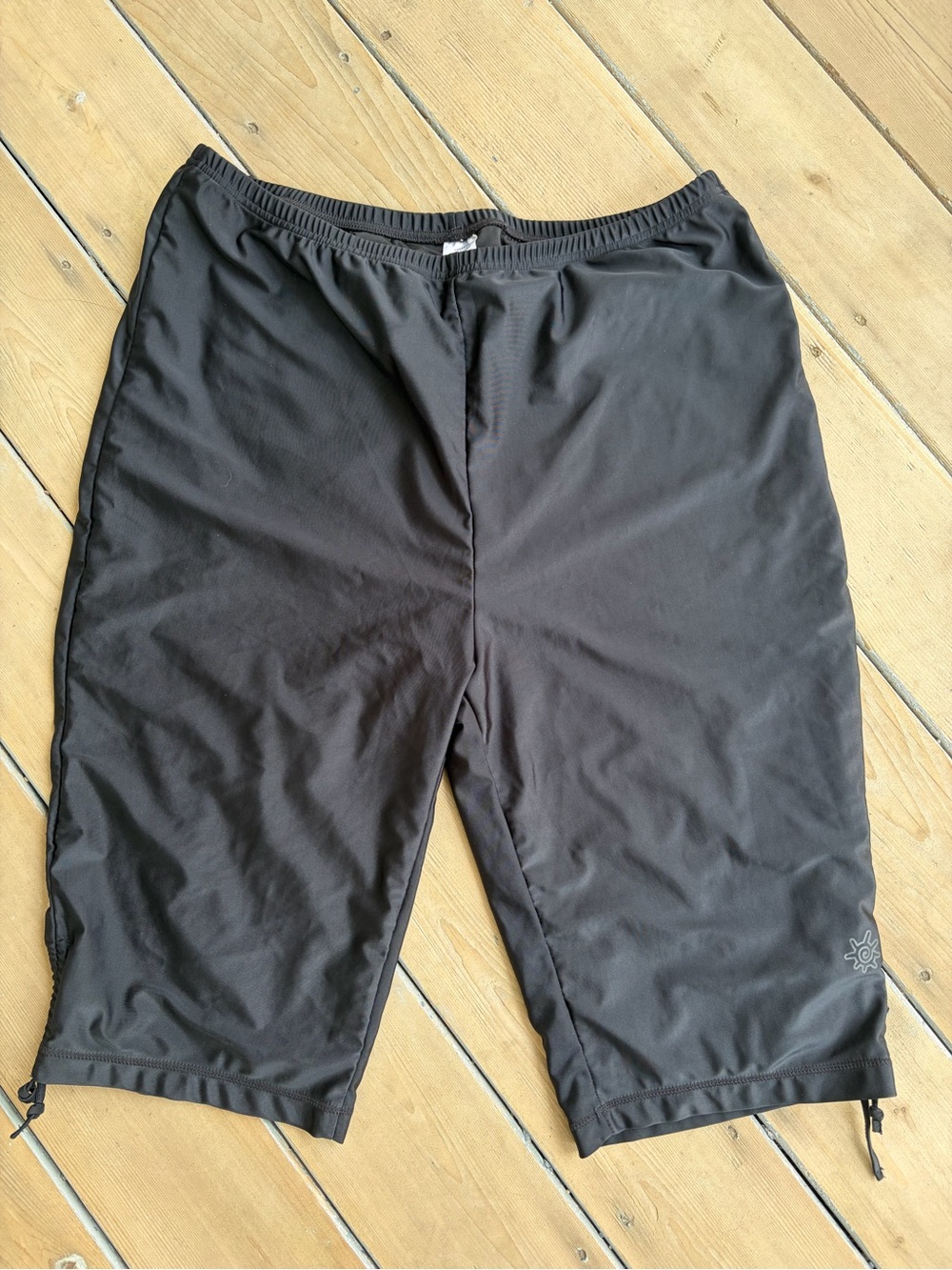 UV Skinz Women’s 3XL Black UPF 50+ Swim Capri Pants/Shor Sun Protection Swimwear